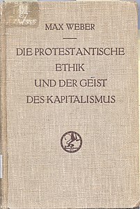 Proper Seminari de Teoria Sociològica Raimon Bonal, 28  d’octubre: Capítols 1 a 3 de L’ètica protestant i l’esperit del capitalisme de Max Weber