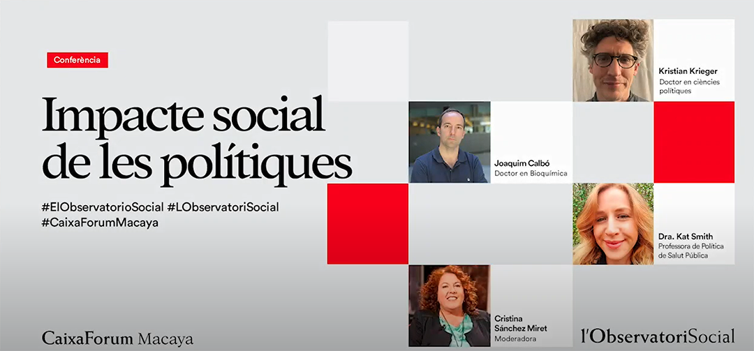 Impacte Social de les Polítiques (Conferència)